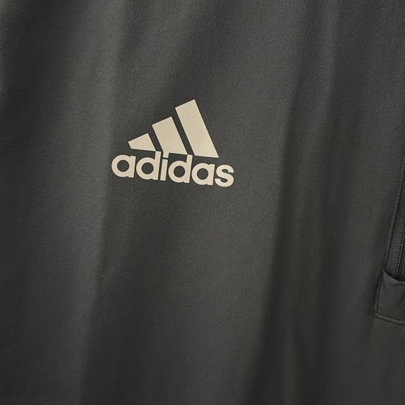 Mens Adidas Fielder's Choice 2.0 Jacket Baseball Onix-Core Heather Medium - Picture 2 of 11